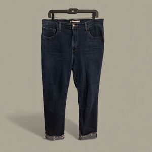 Levi’s 724 High Rise Straight Dark Denim Women’s size 33 jeans